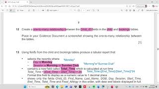 0417 IGCSE ICT 2024 June Paper 21 (Database) Guide