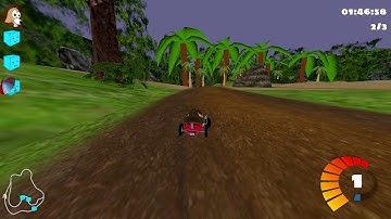 SuperTuxKart 0.9.3 Old Amazon Jungle reverse