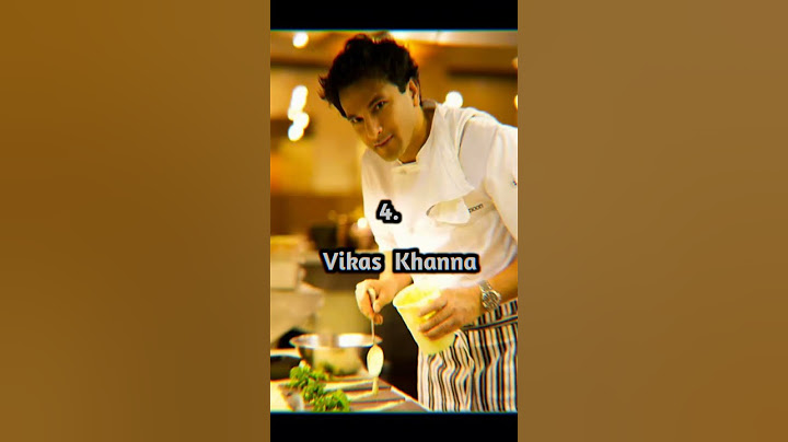 Top 5 Chefs In India #shorts