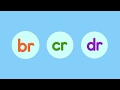 Phonics Chant┃br · cr · dr ∥ Double Letter Consonants┃Spotlight on One Phonics