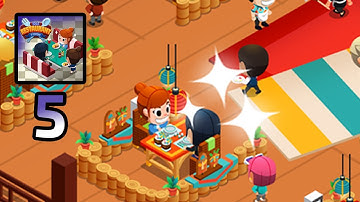 Idle Restaurant Tycoon: Empire‏ Gameplay Walkthrough - Part 5 (Android,IOS)