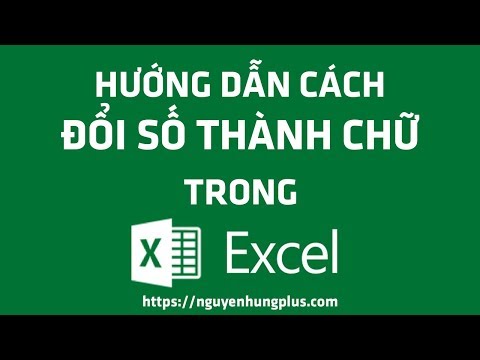 Video Hướng Dẫn Cách Đổi Số Thành Chữ Trong Excel... - youtube