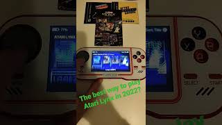 Evercade best way to play Atari Lynx in 22 #evercade #atari #retrogaming #gaming #shorts #retrogamer