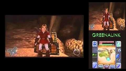 Ocarina of Time 3D Speed trick: Spirit Temple Silver Gauntlets chest to Mirror Shield chest