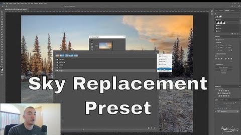 FREE Sky Replacement Preset Adobe Photoshop (2021)