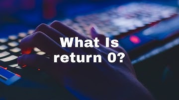 Part-08: C Programming Bangla. What Is return 0?