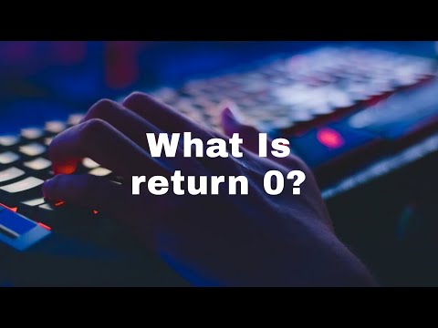 Part-08: C Programming Bangla. What Is return 0?