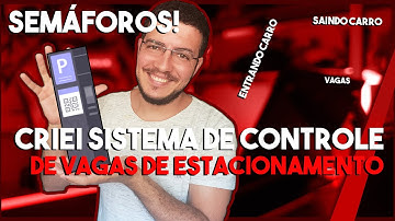 Semáforos - Problema de Vagas de Estacionamento usando Threads para registrar entrada e saída carros