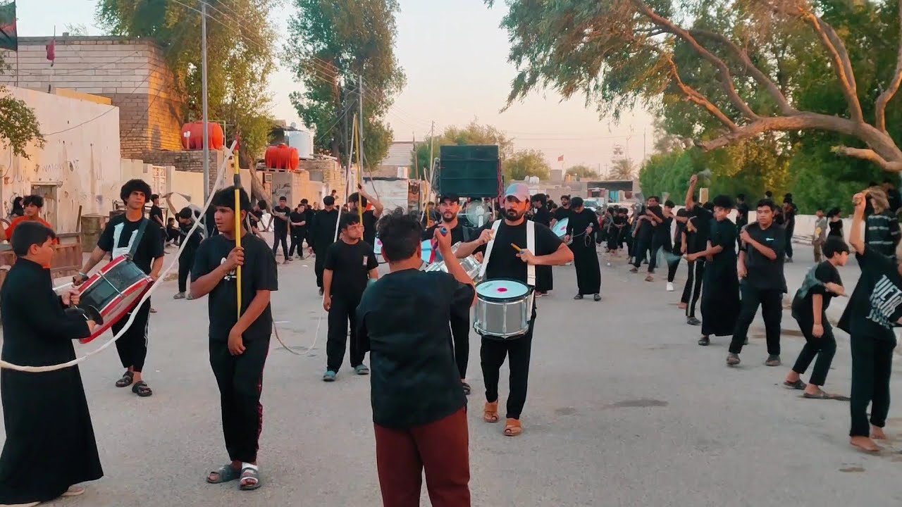 موكب دمعة رقية - ميسان ناحية العزير- ٨ محرم ١٤٤٧ هـ 2025 (2)