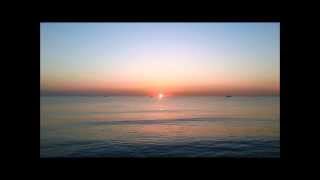 فديو شروق الشمس لحظة بلحظة من البحر