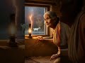 Dadi Aur Bakri Ki Dosti 🐐❤️ | Barish Ki Raat | Emotional Short#dadiaurbakri #rainnight #aianimation