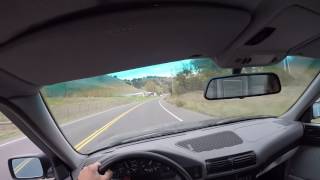 BMW V8 e34 530i 5 speed POV (LOUD)