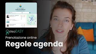 Prenotazione online: come impostare le regole agenda | OsteoEasy + InBuoneMani screenshot 5
