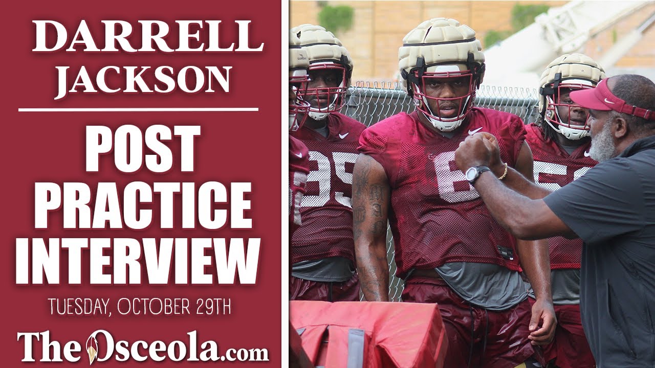 FSU Football | DT Darrell Jackson talks his breakout game vs. Miami, challenges presented by UNC