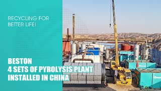 Waste Tyre Pyrolysis Process - Live Video and Process Demonstration