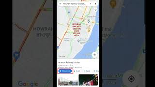How to save route in google maps #shorts