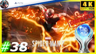 Marvel's SpiderMan 2 #38  English Gameplay Playthrough PS5 4K HDR 60FPS (No Commentary)