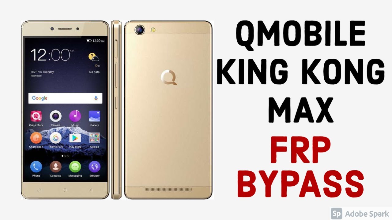 Qmobile King Kong Max Frp Bypass with Infinity Box [One Click]