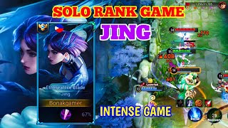 Solo rank game / Jing intense game/HONOR OF KING @honorofkings1999