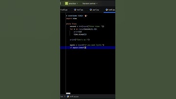 How to make a (Countdown Timer) in python code #coding #pythontutorial #programming