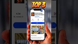 Top 3 Prison Escape Simulator Like Games For Android iOS l #shorts #sanugamerz screenshot 2