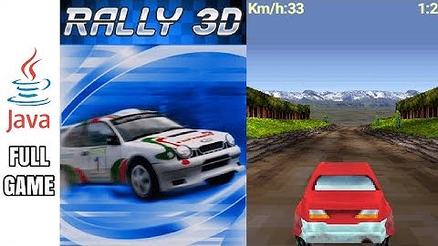 RALLY 3D - Java Game (Full Gameplay No Commentary)