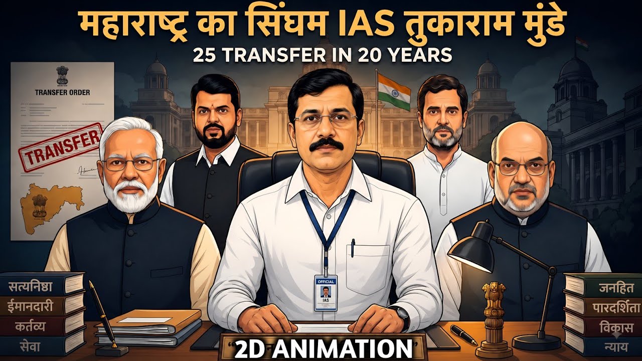 Why the system feared Tukaram Munde | ₹250 crore scandal caused a stir | 2D Animation