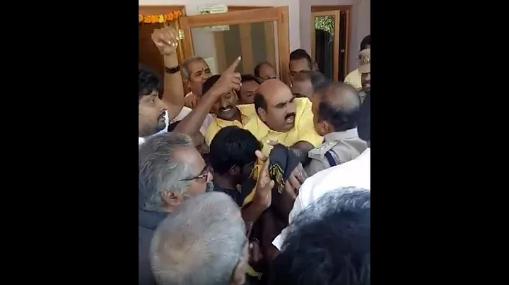 Tdp Zp Chairman Mullapudi Bapiraju house arrested ...