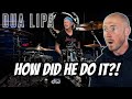 Drummer reacts to  chad smith plays break my heart dua lipa first time hearing
