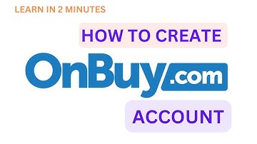 How to create OnBuy account just in 2-mints || Account creating OnBuy |  E-commerce | Selling center