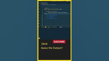 Java Interview Questions and Answers, (Guess the Output), java Loops, Java Telugu Course, Core Java