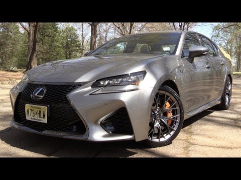 2017 Lexus GS F: Start Up, Road Test & In Depth Review