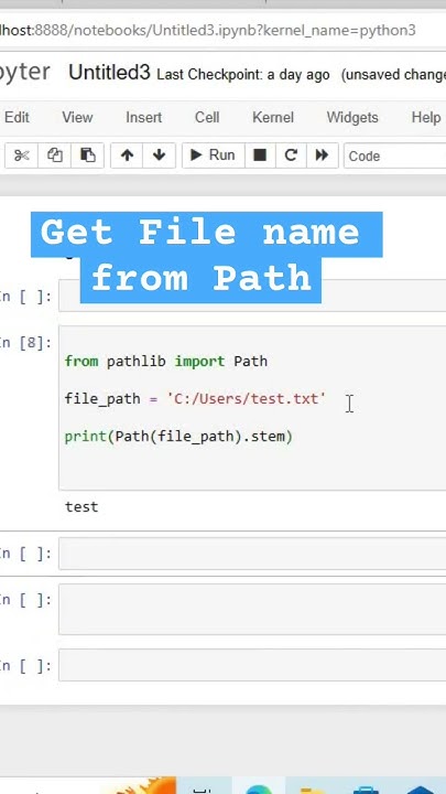 Get file name from file path #shorts #interview @datadnyan - YouTube