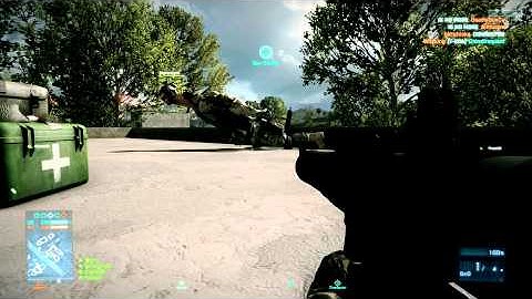 bf3 beta bug aka giraffe bug.