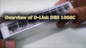 Overview of D-Link DES 1008C