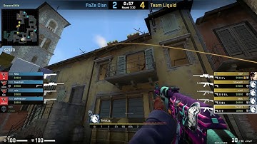 CS:GO POV Demo Liquid Twistzz (29/8) vs FaZe (de_inferno)