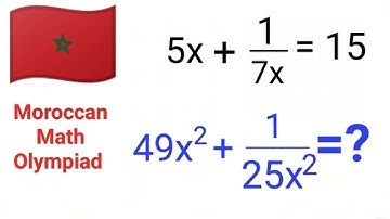 Can you solve this Morccan Olympiad question?#fastandeasymaths #math #mathematics #olympiad #viral