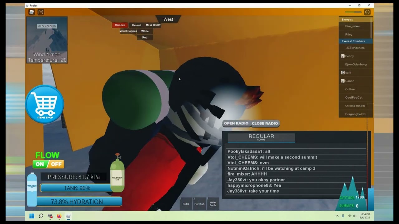 Icy Tornado of Casey!!! | Roblox Mount Everest Climbing Simulator with Thomas and Casey