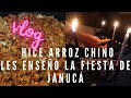 HICE ARROZ CHINO/un vídeo gracioso/LES ENSEÑO LA FIESTA DE JANUCÁ/talitas y su-regalo/GALLETAS DELI
