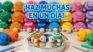 TEJIENDO UNAS TORTUGUITAS 🐢 tejidos sencillos!