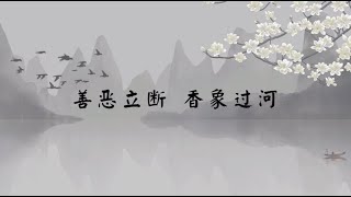 【子归家】聊天室 | No.2388 善恶立断 香象过河 | 法门类 觉而不动 止 | 03 佛教修证系列 | 杨宁