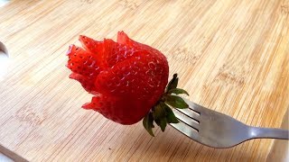 How To Make A Strawberry Rose