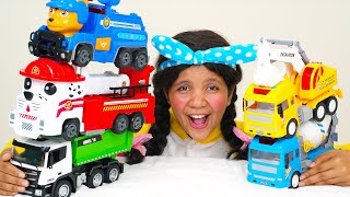 Ten Little Trucks Song Nursery Rhymes for Kids