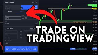 How To Place Trades Directly on TradingView! (Bye Bye, Metatrader 4) screenshot 4