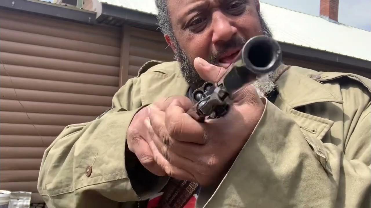 Chain firing an 1860 colt YouTube