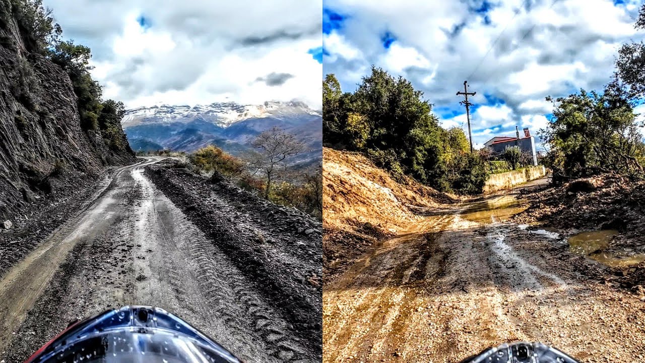 Δείτε όλες της καταστροφές του Δρόμου από τα Γουριανά μέχρι το Κάτω Γραικικό και το Άνω Γραικικό.