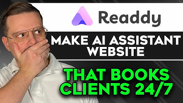 Readydy AI - 2025 | Ik heb een complete website gebouwd + AI-assistent die afspraken voor je boekt