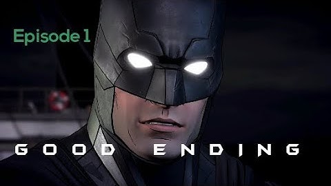 Batman: The Enemy Within Episode 1 - The Enigma (Good Ending)