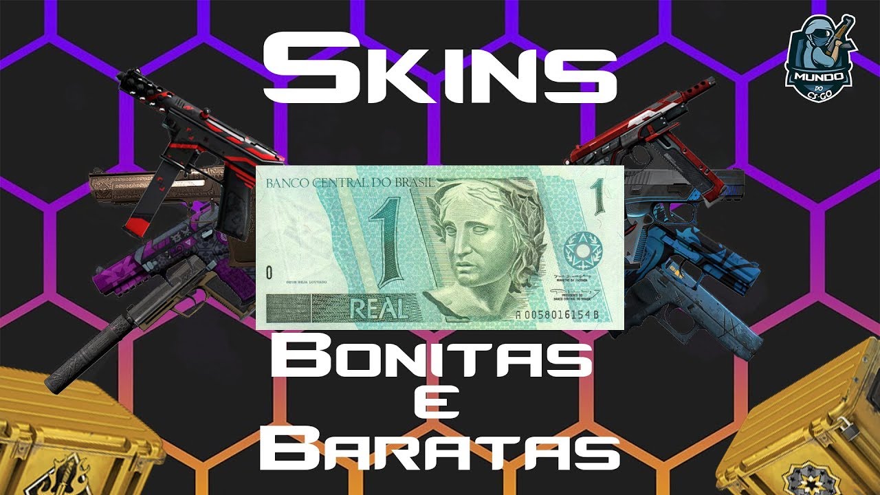 Mundo do Cs:Go - Skins Boas e Baratas (1-Pistolas)