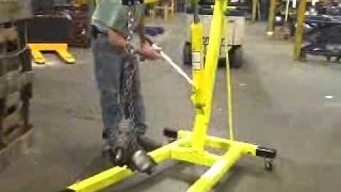 EHN Shop Crane Engine Hoists